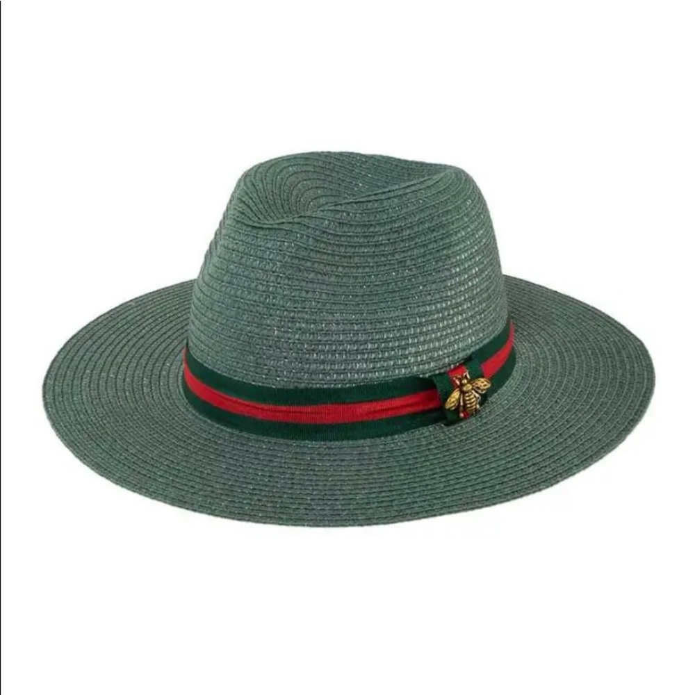 Straw Fedora Hat